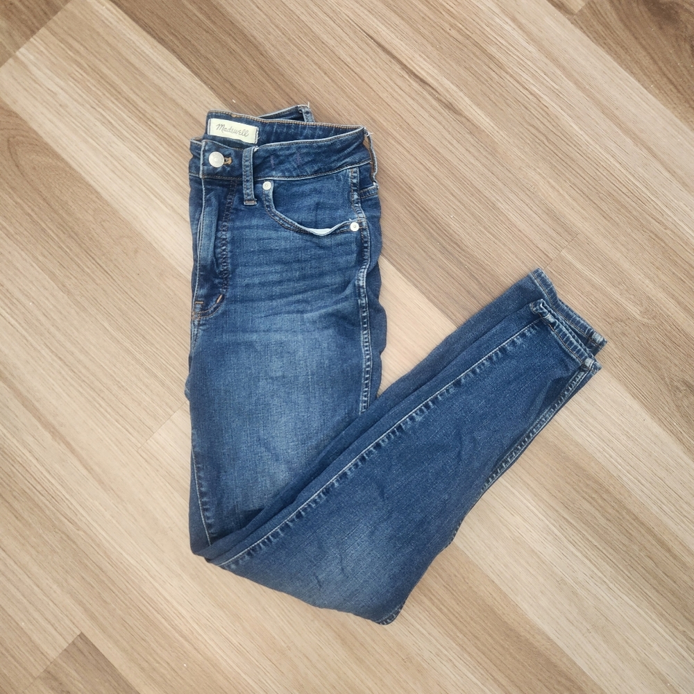 Madewell curvy high-rise skinny jeans size 27